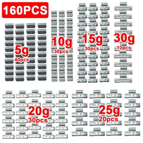 160pcs alloy steel knock - alloy,