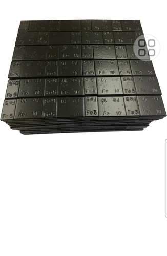 Black coated adhesive wheel - black,