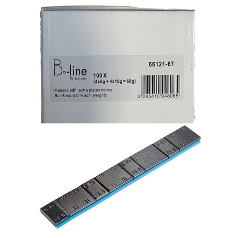 Black adhesive stick wheel - black,