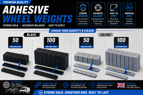 Self adhesive wheel weights - self,